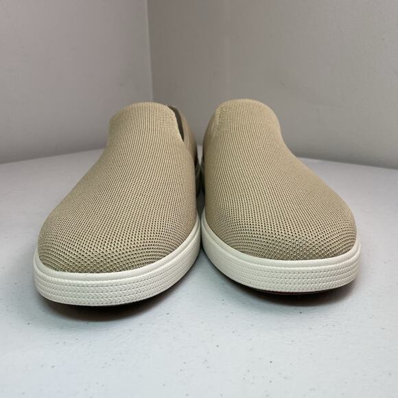 Rothy’s Men’s Size 14 Shoes New Without Tags Tan The Original Slip On Sneaker - Picture 6 of 9